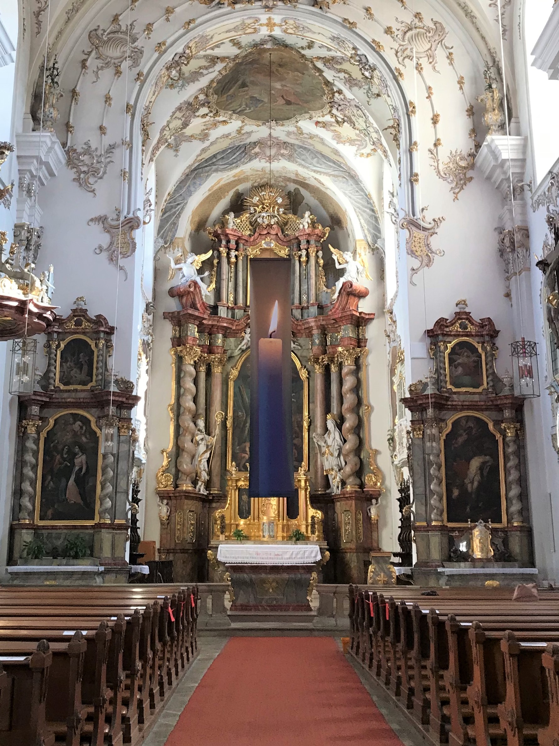 Hans Thomann in St. Andreas, Stadtamhof (Foto: Thoa Weber)