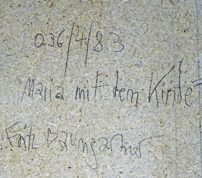 Fritz Baumgartner Signatur