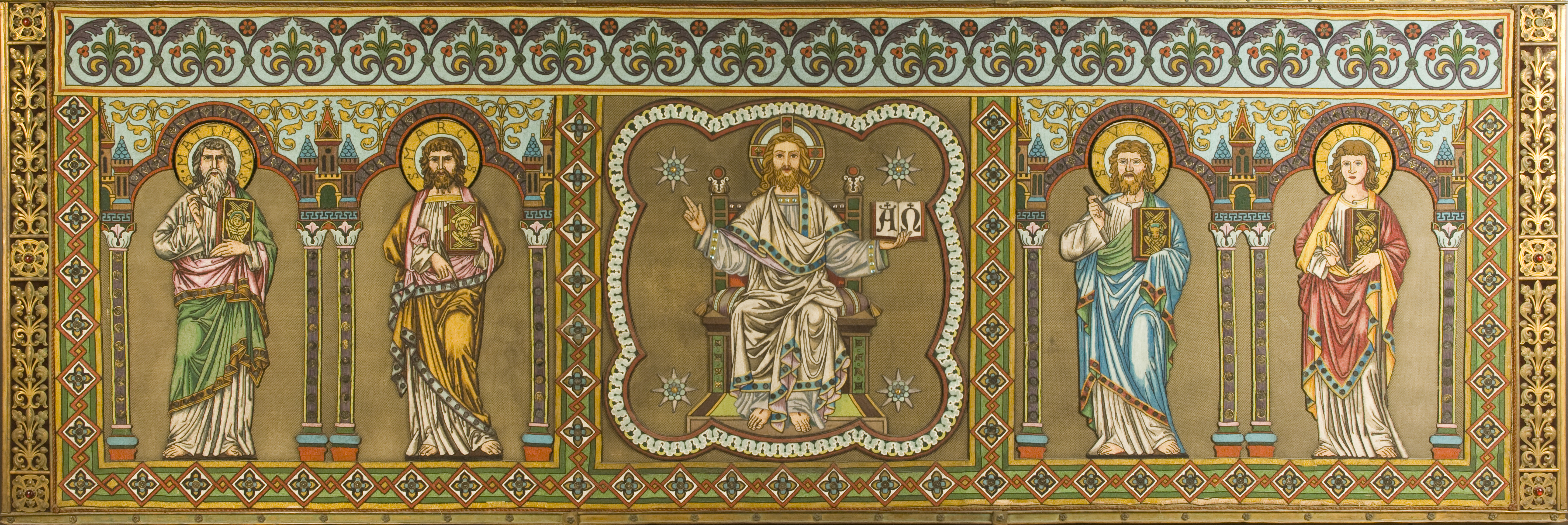 Antependium, Regensburg, um 1890