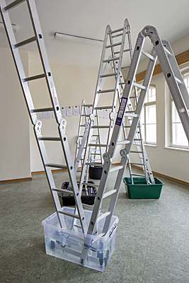 Raoul Kaufer, Hochgebirge, Rauminstallation, 2015. Foto: altrofoto.de