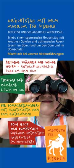 Kindergeburtstag Museum für Kinder 2022