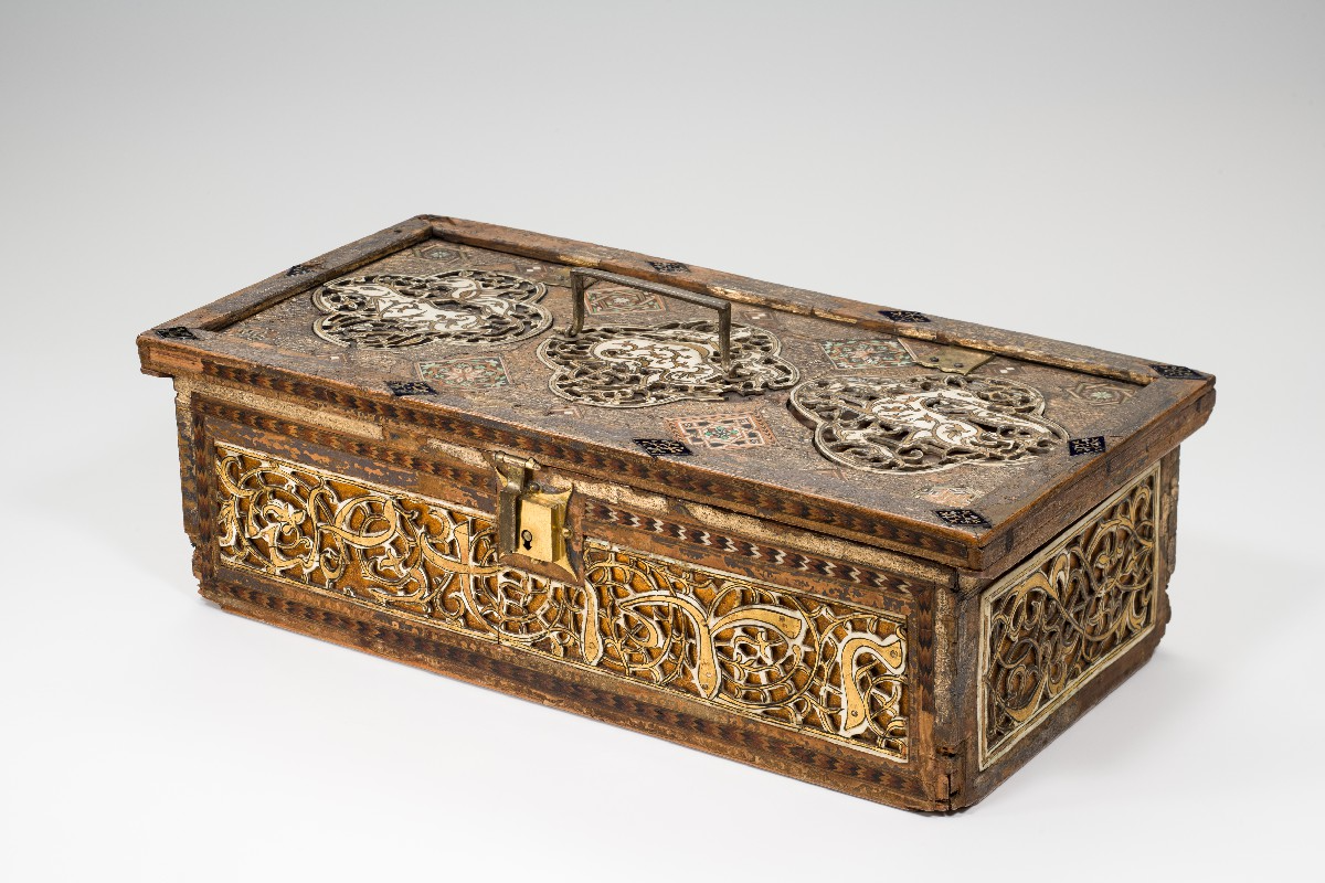 Reliquienkästchen mit byzantinischen und islamischen Motiven